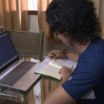 Imagem de arquivo mostra estudante de ensino superior — Foto: Reprodução/TV Gazeta