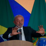 O presidente Lula em evento no Palácio do Planalto — Foto: Cristiano Mariz/Agência O Globo